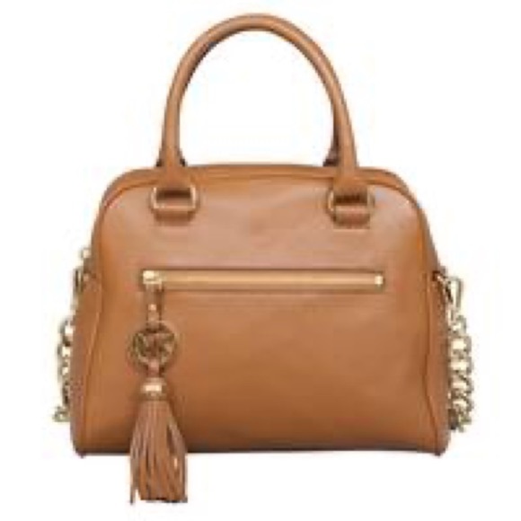 Michael Kors Handbags - Michael Kors Knox Tassel Med Luggage Satchel